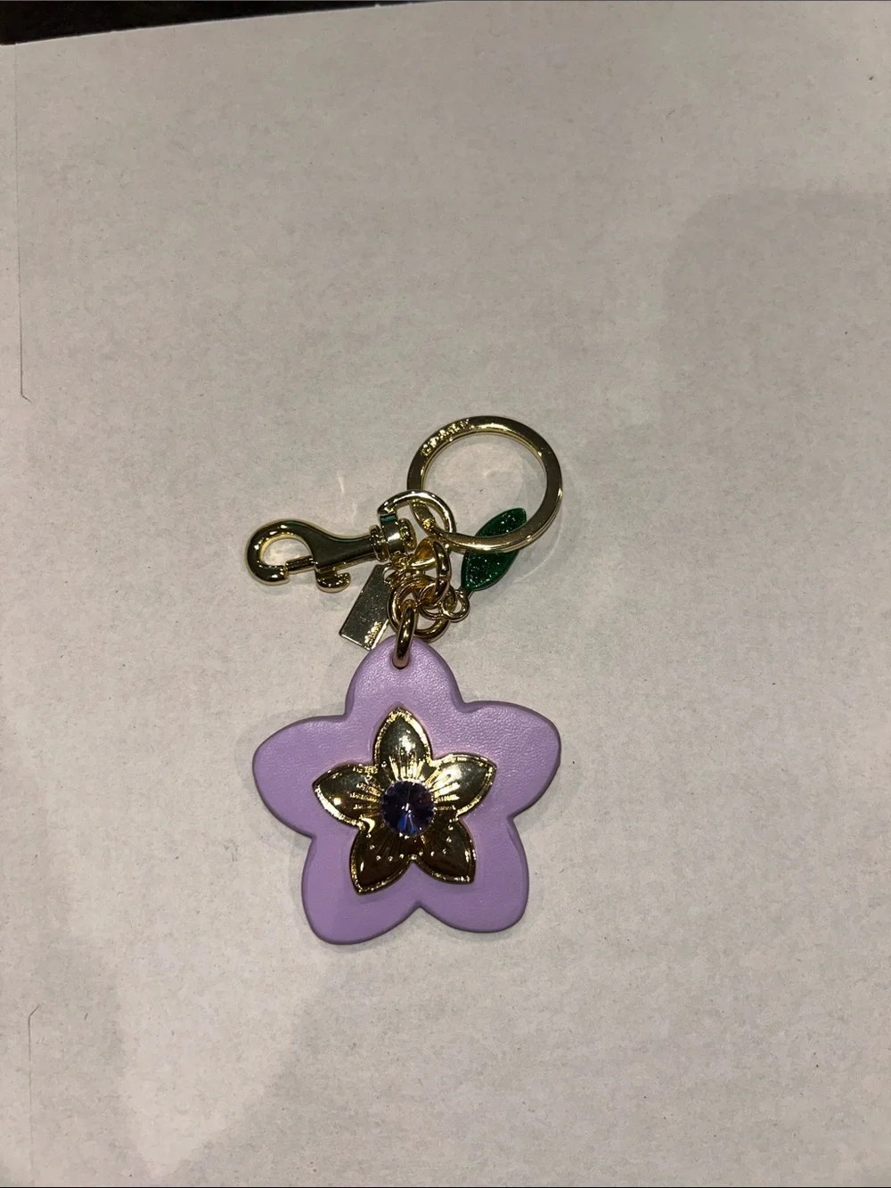 Flower Bag Charm